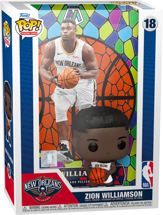NBA - Zion Williamson (Mosaic) Pop! Trading Card