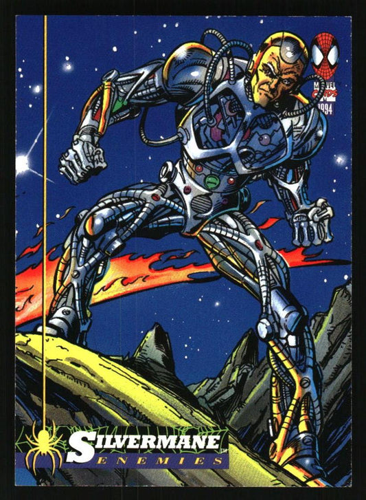 1994 Fleer The Amazing Spider-Man #39 Silvermane