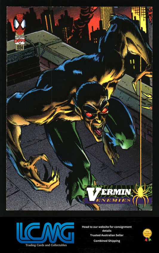 1994 Fleer The Amazing Spider-Man #50 Vermin