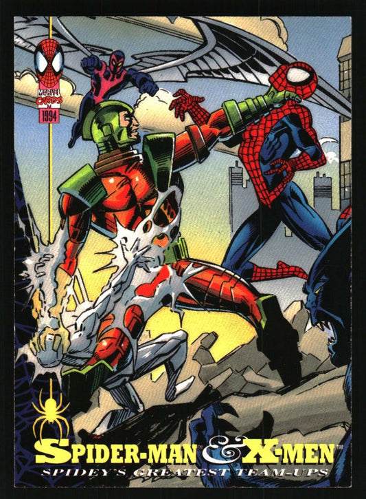 1994 Fleer The Amazing Spider-Man #88 Spider-Man & X-Men