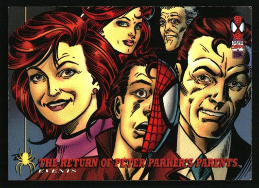 1994 Fleer The Amazing Spider-Man #145 The Return of Peter Parker's Parents