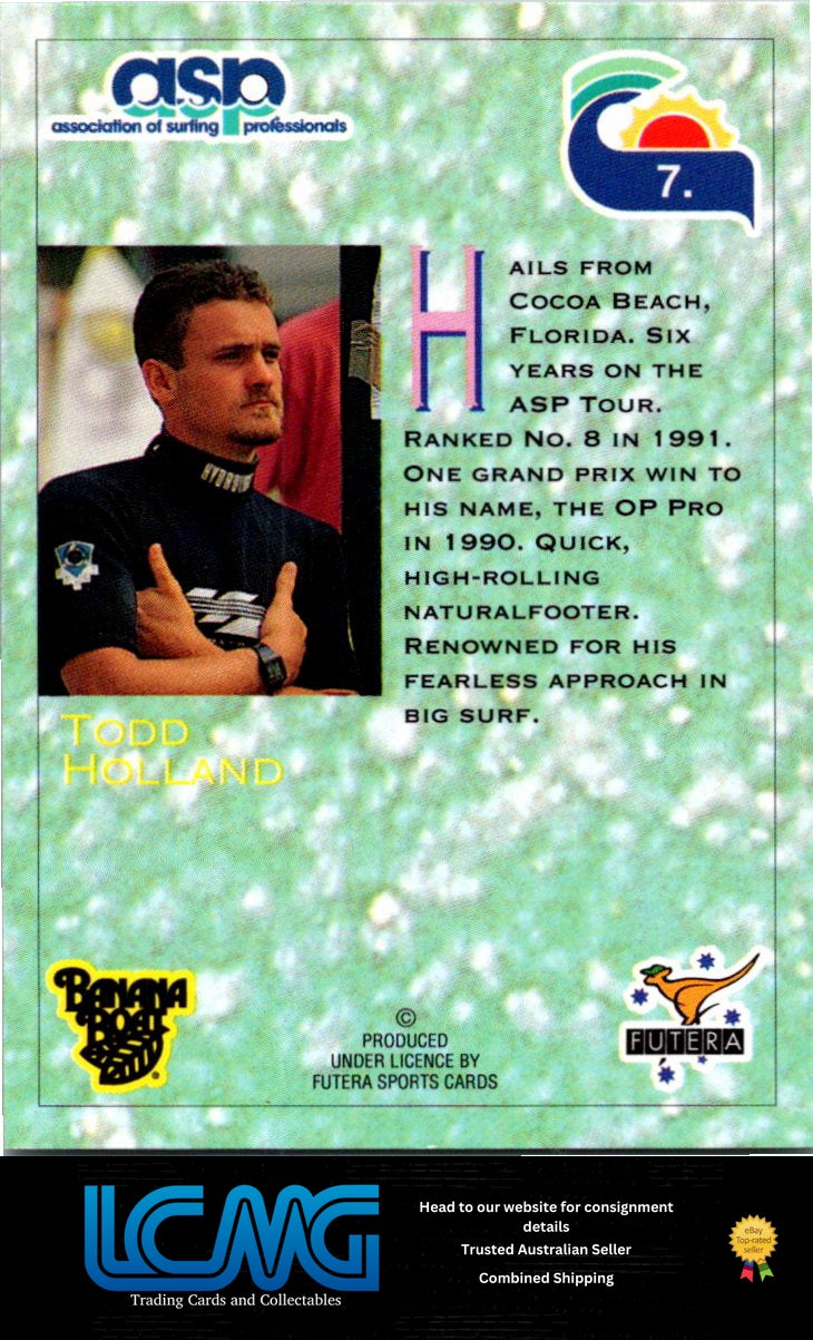 Card #  7  Todd Holland