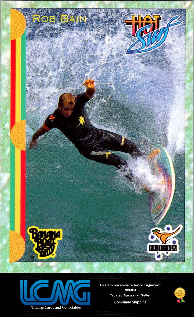 Card #  8  Rob Bain