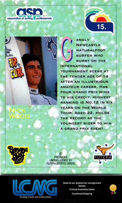 Card #  15  Nick Wood