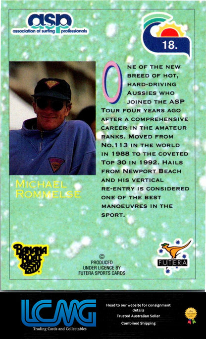 Card #  18  Michael Rommelse