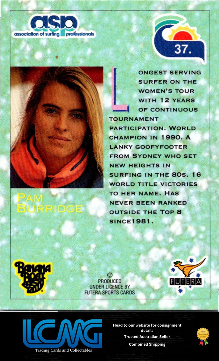 Card #  37  Pam Burridge