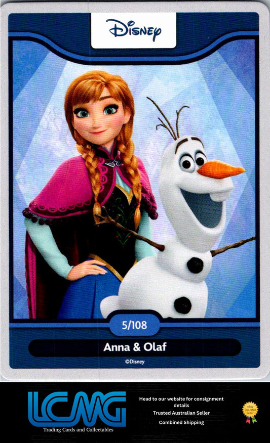 5. Anna , Olaf