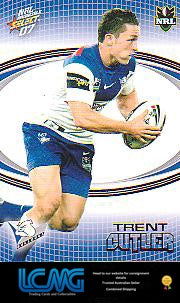 SELECT NRL 2007 INVINCIBLE   #26  TRENT CUTLER