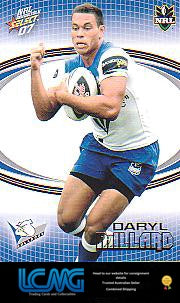 SELECT NRL 2007 INVINCIBLE   #27  DARYL MILLARD