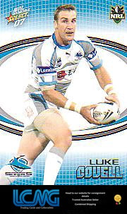 SELECT NRL 2007 INVINCIBLE   #44  LUKE COVELL