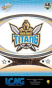 SELECT NRL 2007 INVINCIBLE   #52  TITANS LOGO