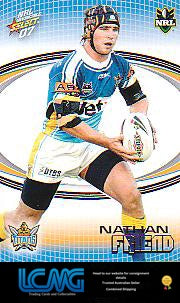 SELECT NRL 2007 INVINCIBLE   #63  NATHAN FRIEND