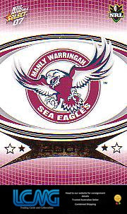SELECT NRL 2007 INVINCIBLE   #64  SEA EAGLES LOGO