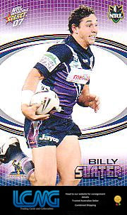SELECT NRL 2007 INVINCIBLE   #77  BILLY SLATER