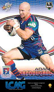 SELECT NRL 2007 INVINCIBLE   #98  ADAM MacDOUGALL