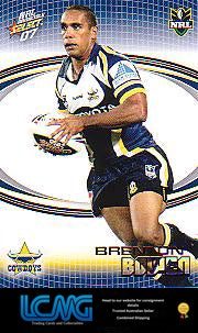SELECT NRL 2007 INVINCIBLE   #102  BRENTON BOWEN