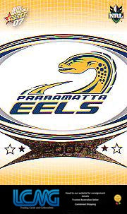 SELECT NRL 2007 INVINCIBLE   #112  EELS LOGO