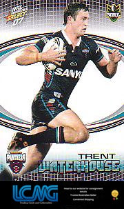 SELECT NRL 2007 INVINCIBLE   #129  TRENT WATERHOUSE