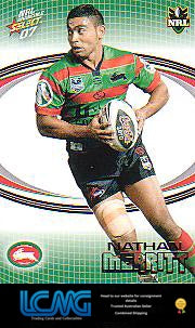 SELECT NRL 2007 INVINCIBLE   #150  NATHAN MERRITT