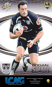 SELECT NRL 2007 INVINCIBLE   #181  LOGAN SWANN