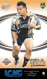 SELECT NRL 2007 INVINCIBLE   #194  TANIELA TUIAKI