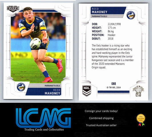 Card #  088 Reed Mahoney  2020 NRL Elite