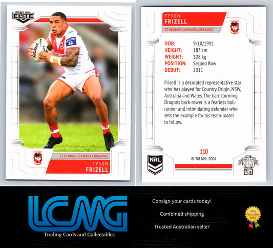 Card #  110 Tyson Frizell  2020 NRL Elite