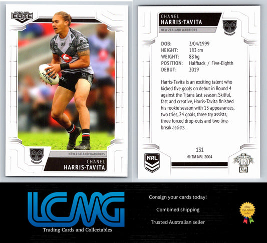 Card #  131 Chanel Harris-Tavita  2020 NRL Elite