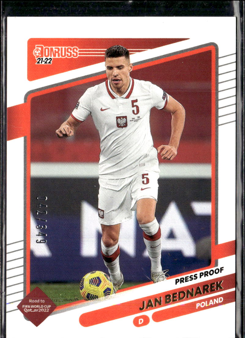 2021-22 Donruss #110 Jan Bednarek /349