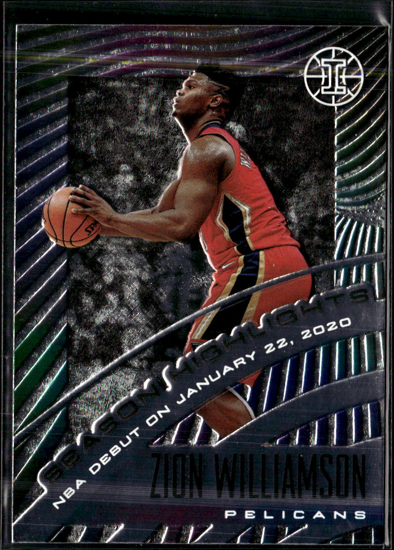 2019-20 Panini Illusions #5 Zion Williamson Season Highlights