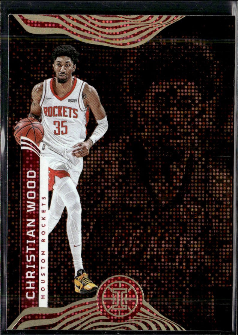 2021-22 Panini Illusions #76 Christian Wood Asia Red