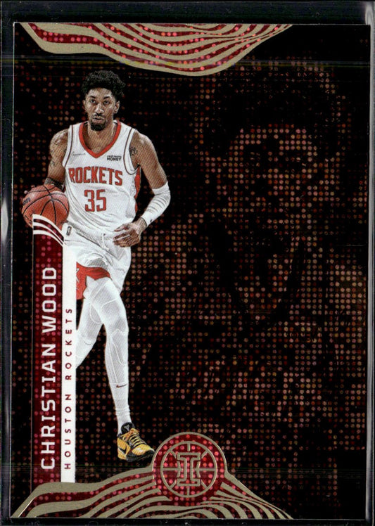 2021-22 Panini Illusions #76 Christian Wood Asia Red