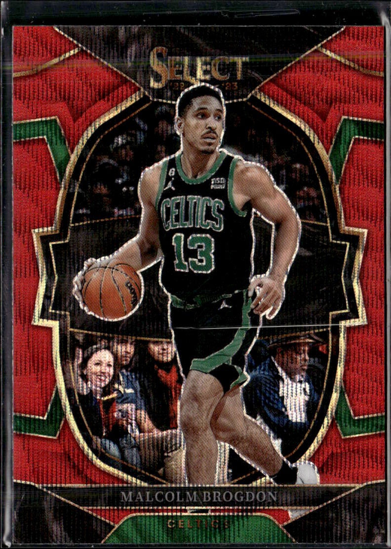 2022-23 Panini Select #11 Malcolm Brogdon Red Wave Prizms