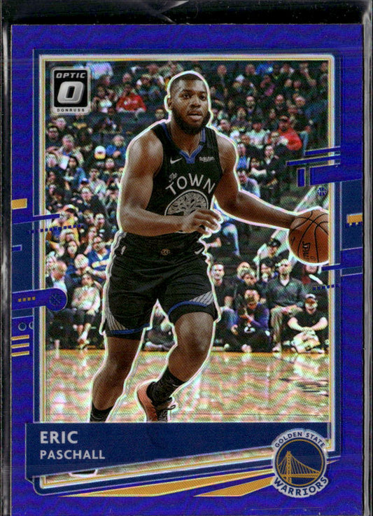 2020-21 Donruss Optic #46 Eric Paschall Purple