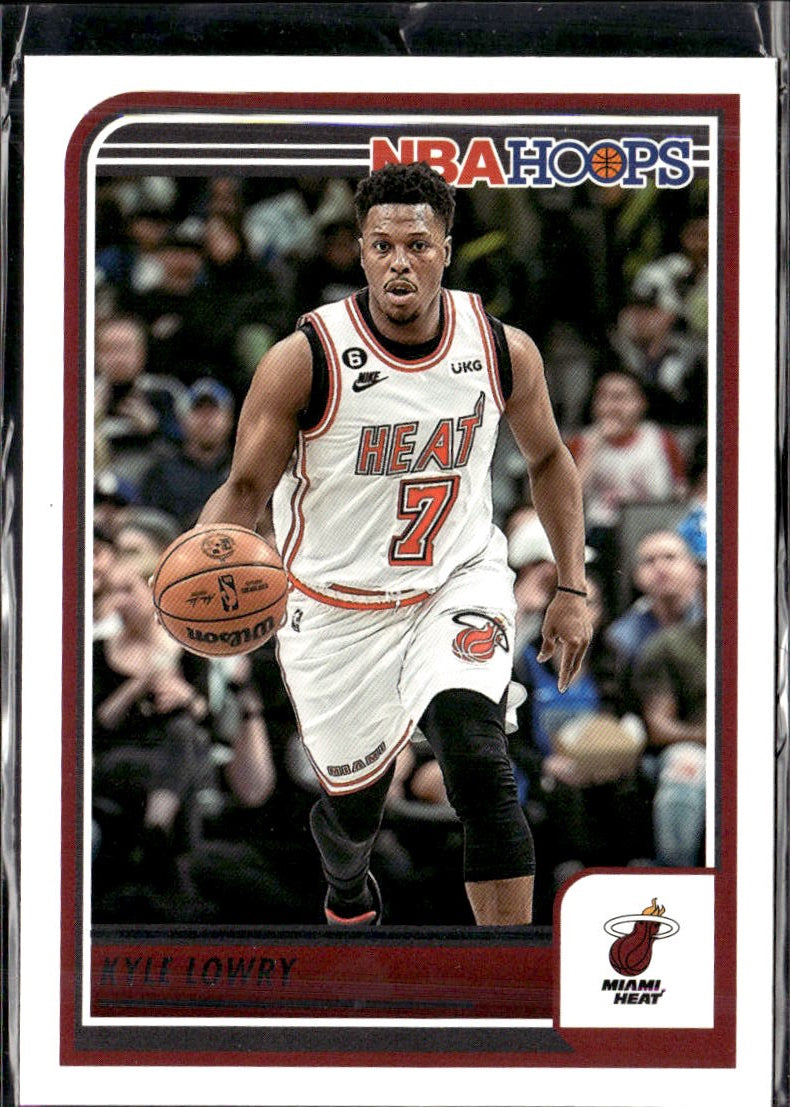 2023-24 Hoops #36 Kyle Lowry RED BACK VARIATION