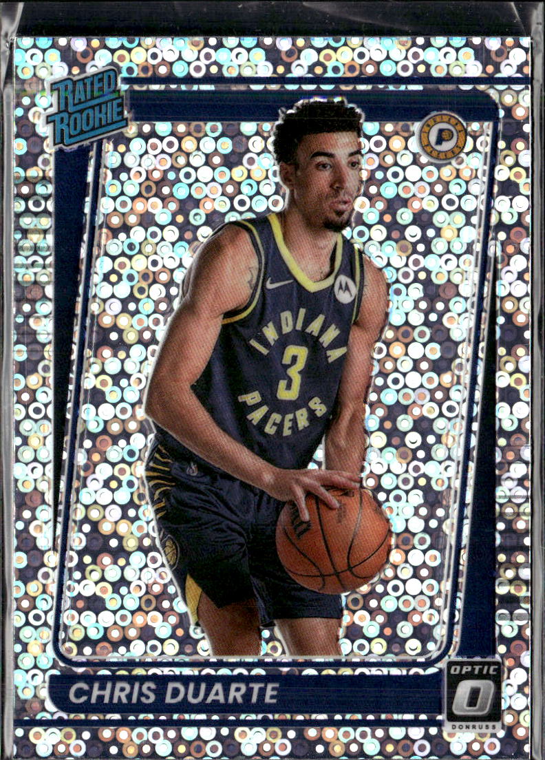 2021-22 Donruss Optic #173 Chris Duarte Fast Break Holo