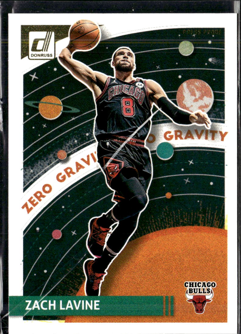 2023-24 Donruss #10 Zach LaVine Zero Gravity Press Proof