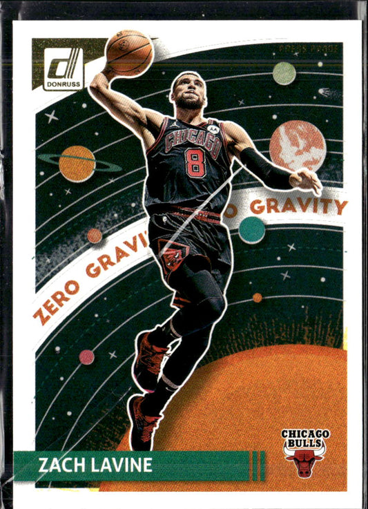 2023-24 Donruss #10 Zach LaVine Zero Gravity Press Proof