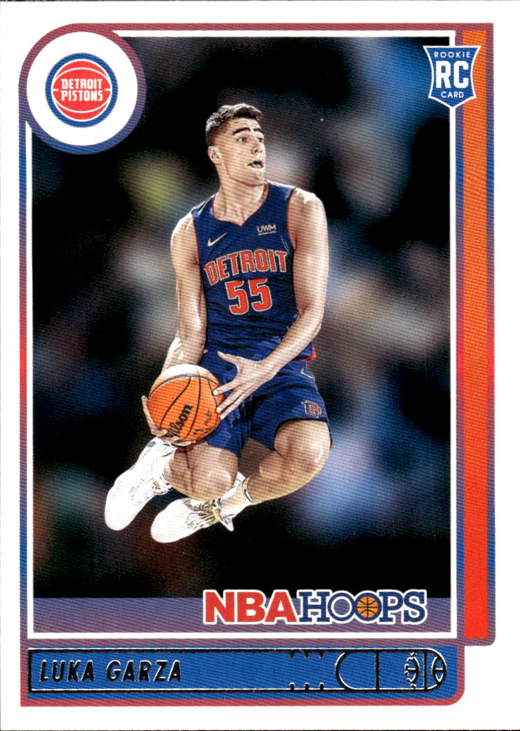 2021-22 Hoops #250 Luka Garza
