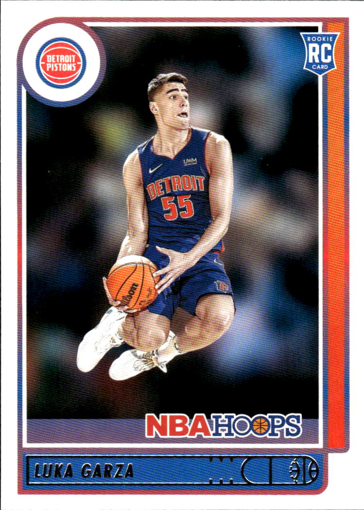 2021-22 Hoops #250 Luka Garza