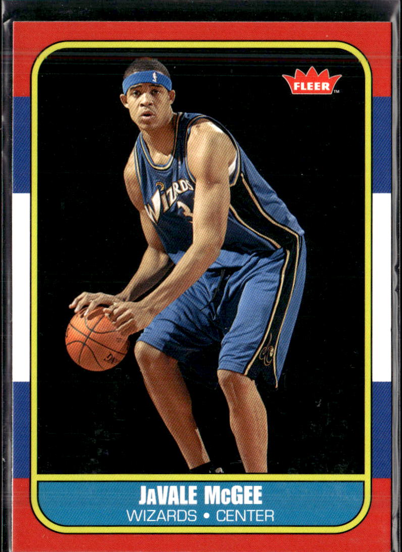 2008-09 Fleer #86R-179 Javale McGee 1986-87 Rookies