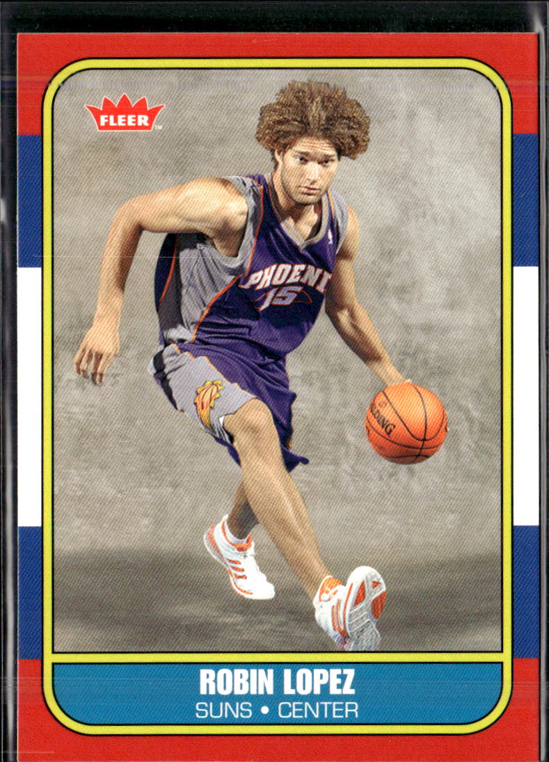 2008-09 Fleer #86R-176 Robin Lopez 1986-87 Rookies