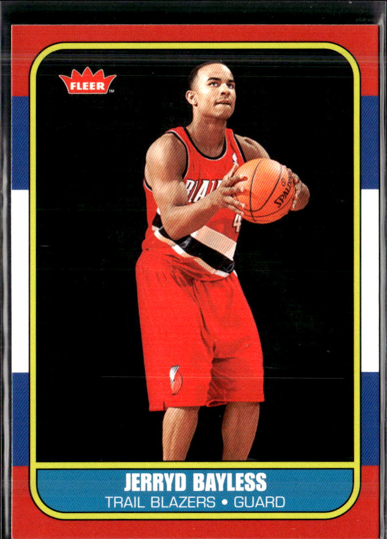 2008-09 Fleer #86R-172 Jerryd Bayless 1986-87 Rookies