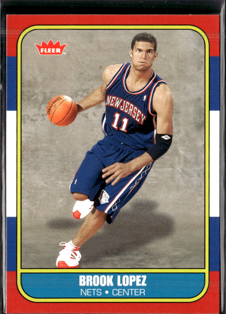 2008-09 Fleer #86R-171 Brook Lopez 1986-87 Rookies