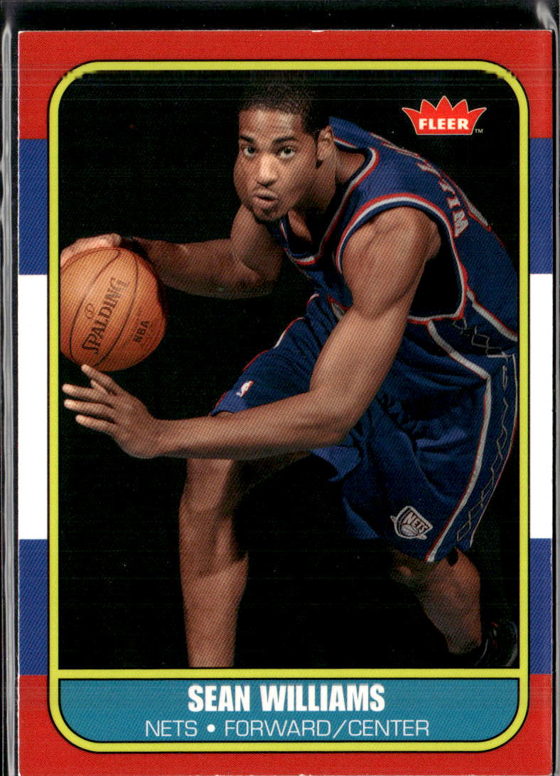 2007-08 Fleer #86R-157 Sean Williams 86-87 Retro Rookies GLOSSY