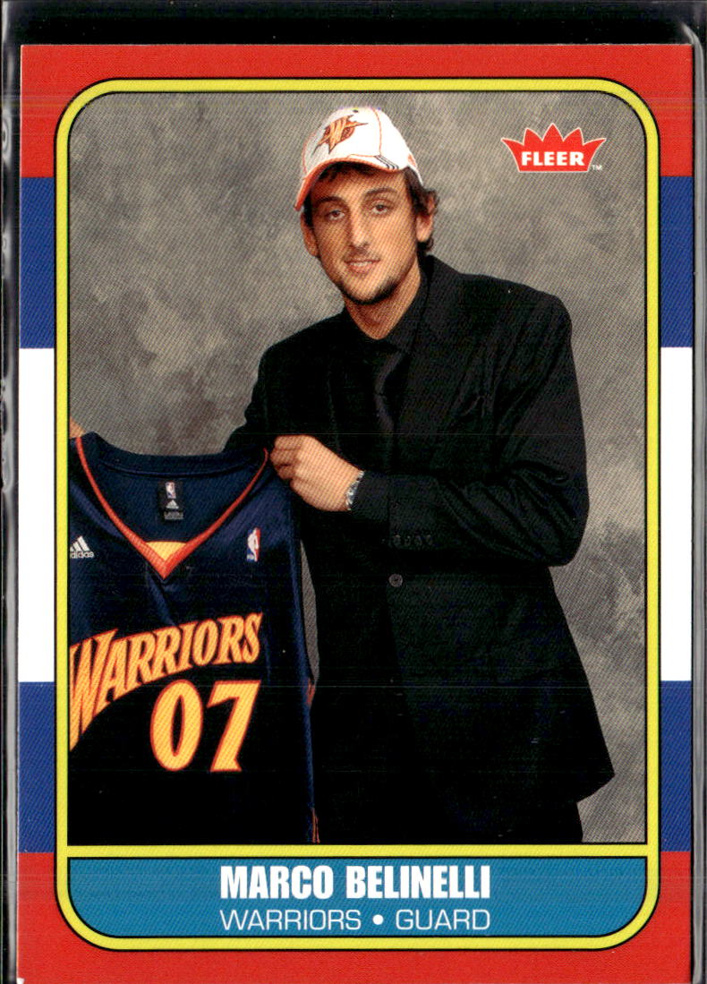 2007-08 Fleer #86R-134 Marco Belinelli 86-87 Retro Rookies