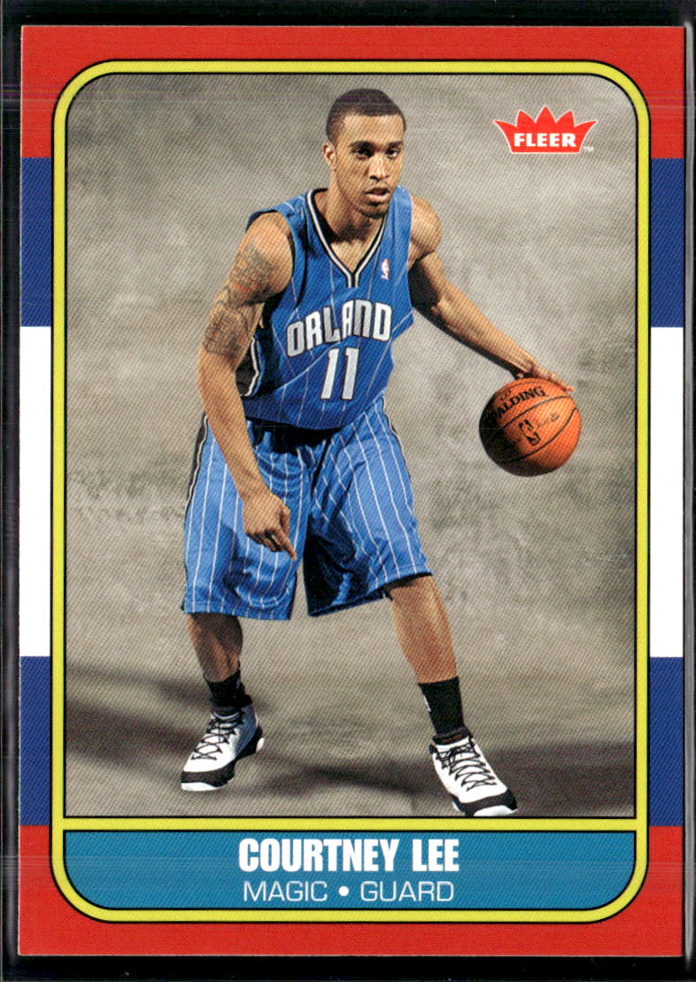 2008-09 Fleer #86R-182 Courtney Lee 1986-87 Rookies