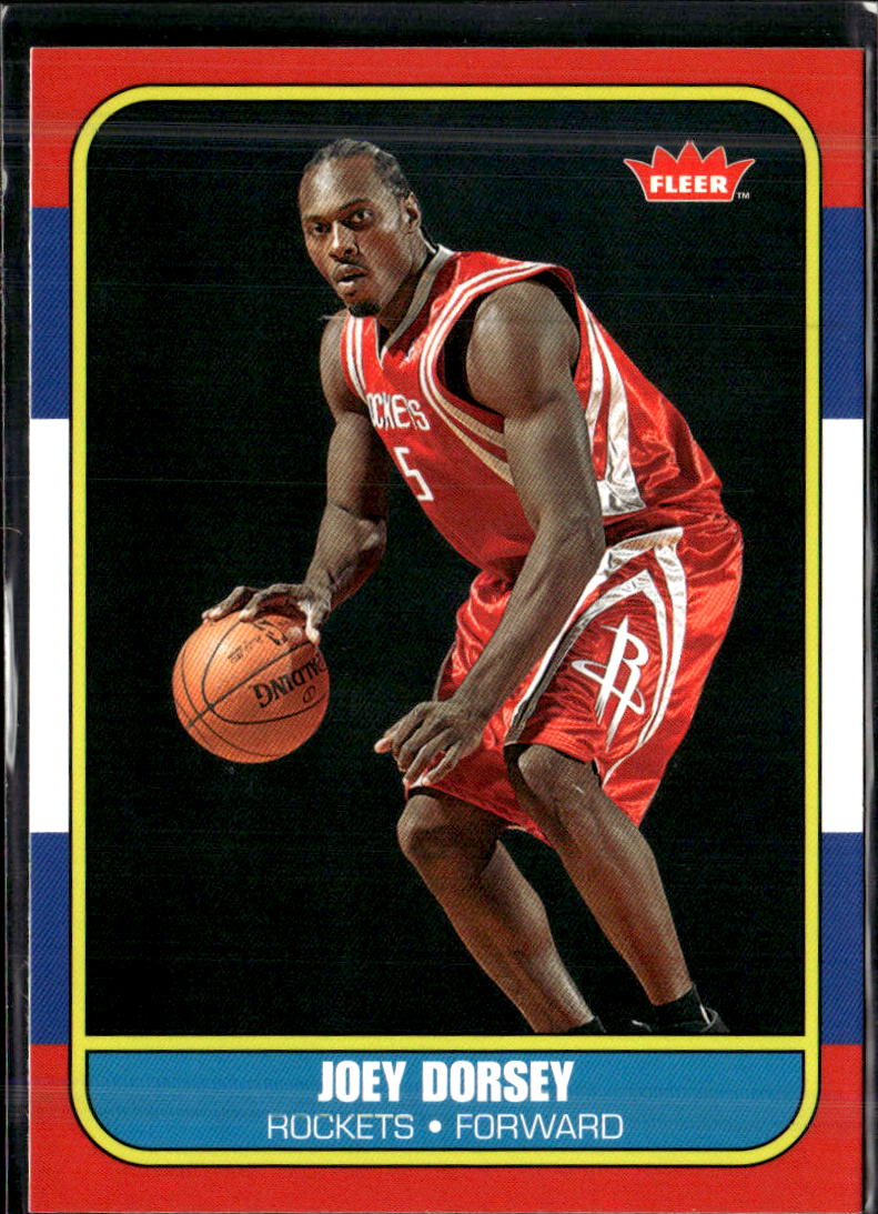 2008-09 Fleer #86R-189 Joey Dorsey 1986-87 Rookies
