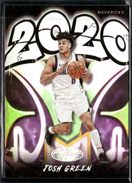 2020-21 Panini Certified #13 Josh Green 2020