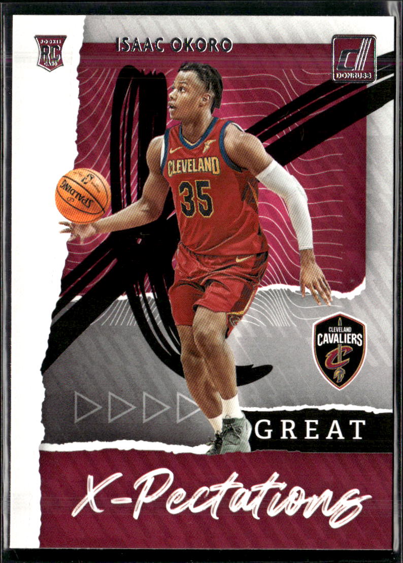 2020-21 Donruss #5 Isaac Okoro Great X-Pectations